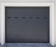 Modern garage door